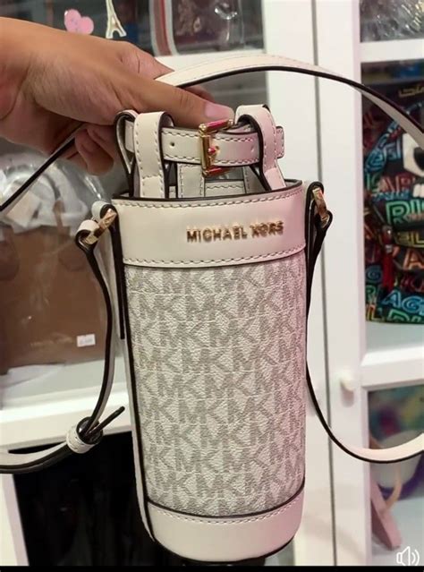 michael kors water bottle bag|Large Logo Water Bottle Crossbody Bag .